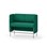 Modulsofa Adapt 120 lav rygg sidepaneler sh65 h108