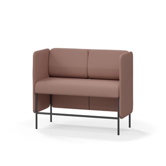 Modulsofa Adapt 120 lav rygg sidepaneler sh65 h108
