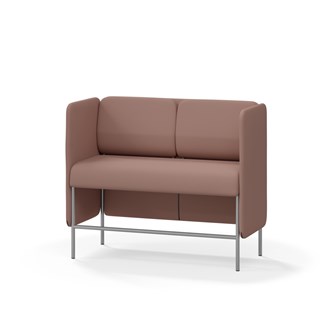 Modulsofa Adapt 120 lav rygg sidepaneler sh65 h108