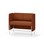 Modulsofa Adapt 120 lav rygg sidepaneler sh65 h108