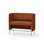 Modulsofa Adapt 120 lav rygg sidepaneler sh65 h108