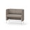 Modulsofa Adapt 120 lav rygg sidepaneler sh65 h108