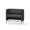 Modulsofa Adapt 120 lav rygg sidepaneler sh65 h108