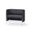 Modulsofa Adapt 120 lav rygg sidepaneler sh65 h108