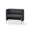 Modulsofa Adapt 120 lav rygg sidepaneler sh65 h108