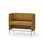 Modulsofa Adapt 120 lav rygg sidepaneler sh65 h108