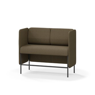 Modulsofa Adapt 120 lav rygg sidepaneler sh65 h108