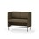 Modulsofa Adapt 120 lav rygg sidepaneler sh65 h108