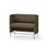 Modulsofa Adapt 120 lav rygg sidepaneler sh65 h108