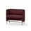 Modulsofa Adapt 120 lav rygg sidepaneler sh65 h108