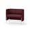 Modulsofa Adapt 120 lav rygg sidepaneler sh65 h108