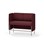 Modulsofa Adapt 120 lav rygg sidepaneler sh65 h108