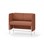 Modulsofa Adapt 120 lav rygg sidepaneler sh65 h108