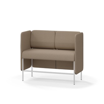 Modulsofa Adapt 120 lav rygg sidepaneler sh65 h108