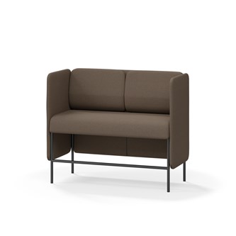 Modulsofa Adapt 120 lav rygg sidepaneler sh65 h108