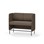 Modulsofa Adapt 120 lav rygg sidepaneler sh65 h108