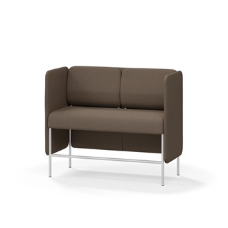 Modulsofa Adapt 120 lav rygg sidepaneler sh65 h108