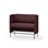 Modulsofa Adapt 120 lav rygg sidepaneler sh65 h108