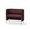 Modulsofa Adapt 120 lav rygg sidepaneler sh65 h108