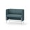 Modulsofa Adapt 120 lav rygg sidepaneler sh65 h108