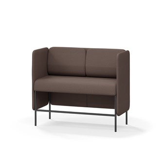 Modulsofa Adapt 120 lav rygg sidepaneler sh65 h108