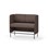 Modulsofa Adapt 120 lav rygg sidepaneler sh65 h108