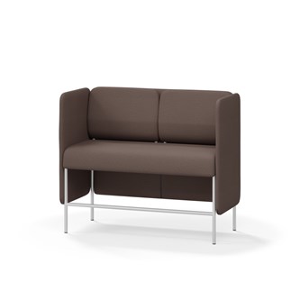 Modulsofa Adapt 120 lav rygg sidepaneler sh65 h108