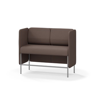 Modulsofa Adapt 120 lav rygg sidepaneler sh65 h108