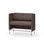 Modulsofa Adapt 120 lav rygg sidepaneler sh65 h108