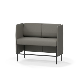 Modulsofa Adapt 120 lav rygg sidepaneler sh65 h108