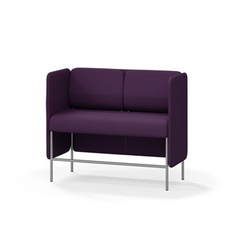 Modulsofa Adapt 120 lav rygg sidepaneler sh65 h108