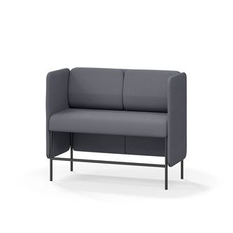 Modulsofa Adapt 120 lav rygg sidepaneler sh65 h108