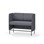 Modulsofa Adapt 120 lav rygg sidepaneler sh65 h108