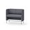 Modulsofa Adapt 120 lav rygg sidepaneler sh65 h108