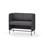 Modulsofa Adapt 120 lav rygg sidepaneler sh65 h108