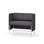 Modulsofa Adapt 120 lav rygg sidepaneler sh65 h108