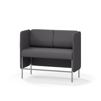 Modulsofa Adapt 120 lav rygg sidepaneler sh65 h108