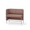 Modulsofa Adapt 120 lav rygg sidepanel høyre sh65 h108