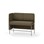 Modulsofa Adapt 120 lav rygg sidepanel høyre sh65 h108