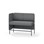 Modulsofa Adapt 120 lav rygg sidepanel høyre sh65 h108