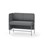 Modulsofa Adapt 120 lav rygg sidepanel høyre sh65 h108