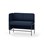 Modulsofa Adapt 120 lav rygg sidepanel høyre sh65 h108