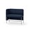 Modulsofa Adapt 120 lav rygg sidepanel høyre sh65 h108