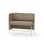 Modulsofa Adapt 120 lav rygg sidepanel høyre sh65 h108