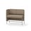 Modulsofa Adapt 120 lav rygg sidepanel høyre sh65 h108