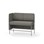 Modulsofa Adapt 120 lav rygg sidepanel høyre sh65 h108