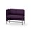 Modulsofa Adapt 120 lav rygg sidepanel høyre sh65 h108