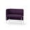 Modulsofa Adapt 120 lav rygg sidepanel høyre sh65 h108