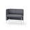 Modulsofa Adapt 120 lav rygg sidepanel høyre sh65 h108