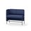 Modulsofa Adapt 120 lav rygg sidepanel høyre sh65 h108